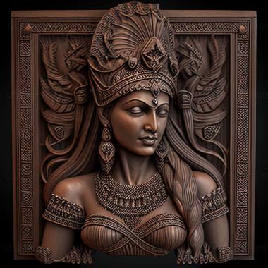 3D model Mata Hari  game (STL)